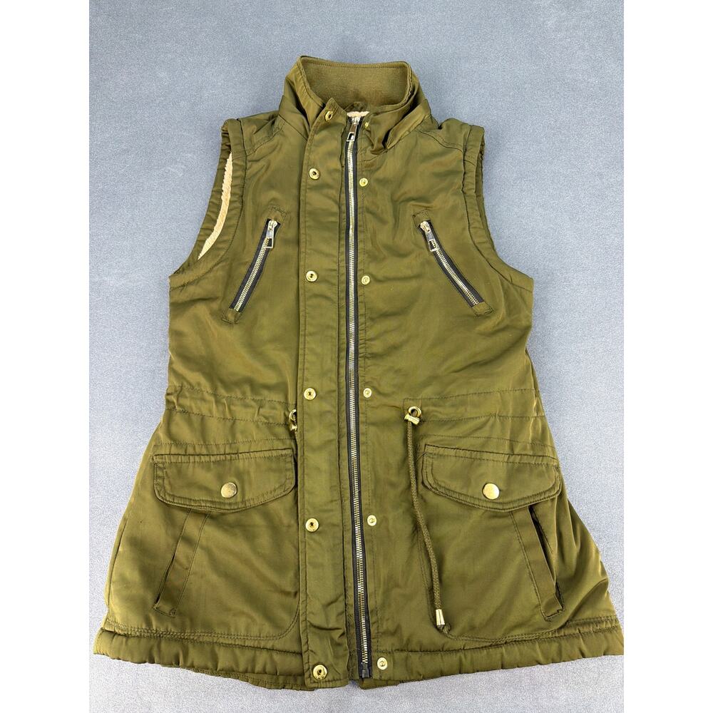 YMI Collection Vest Fleece Lined Style# V1363 Army Green Women’s M, Good Cond. - Picture 6 of 11